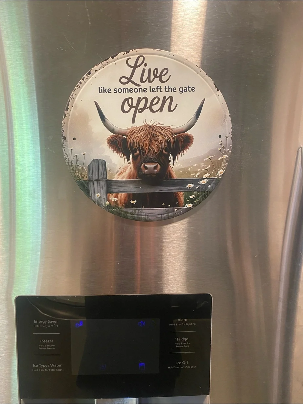 Large Metal Sign Magnet